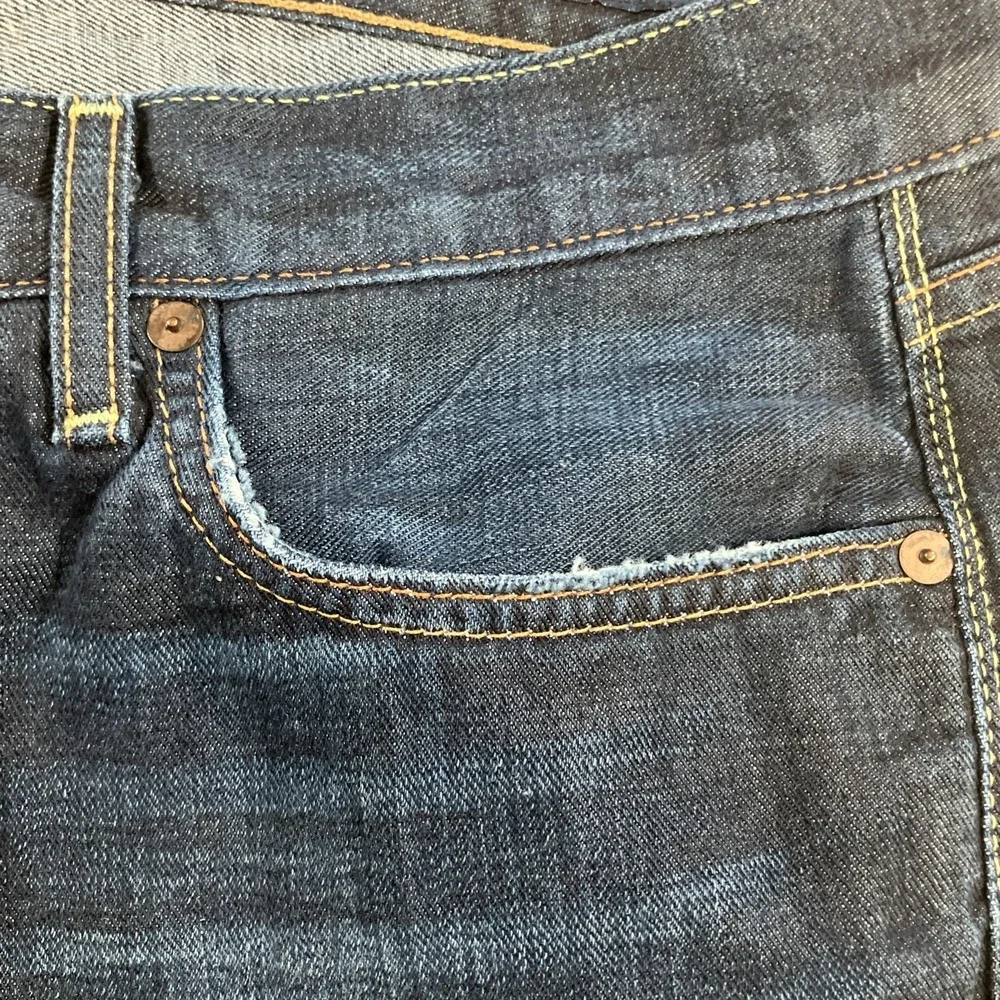 Lucky‎ Brand 227 Jeans Mens 33x30 Original Boot Dark Wash Button Fly 33x28
